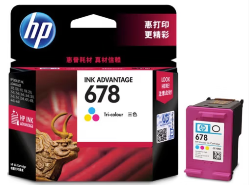 惠普 HP 墨盒 CZ108AA678号 (彩色)