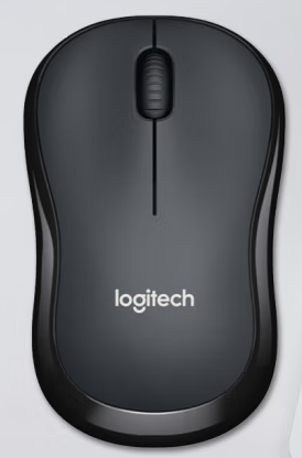 罗技 Logitech 无线鼠标 M220 (黑色)
